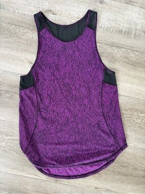 Lululemon Purple Heather Sculpt Tank Top - Women Size 4